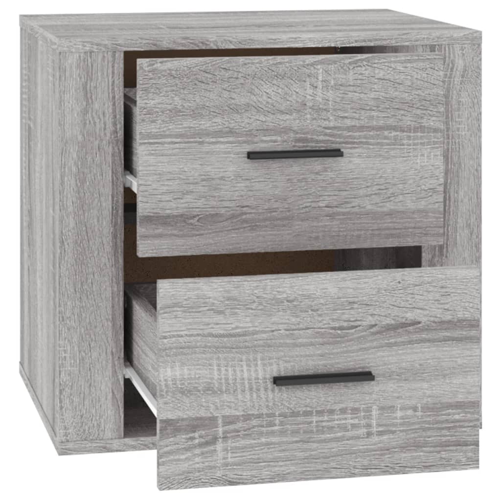 Bedside Cabinet Grey Sonoma 50x39x47 cm