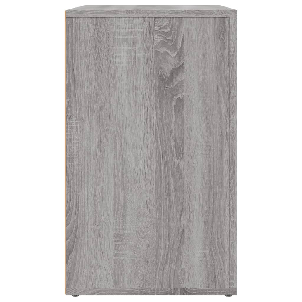 Bedside Cabinet Grey Sonoma 50x36x60 cm Engineered Wood
