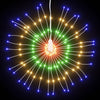 Christmas Starburst Lights 140 LEDs 4 pcs Multicolour 17 cm