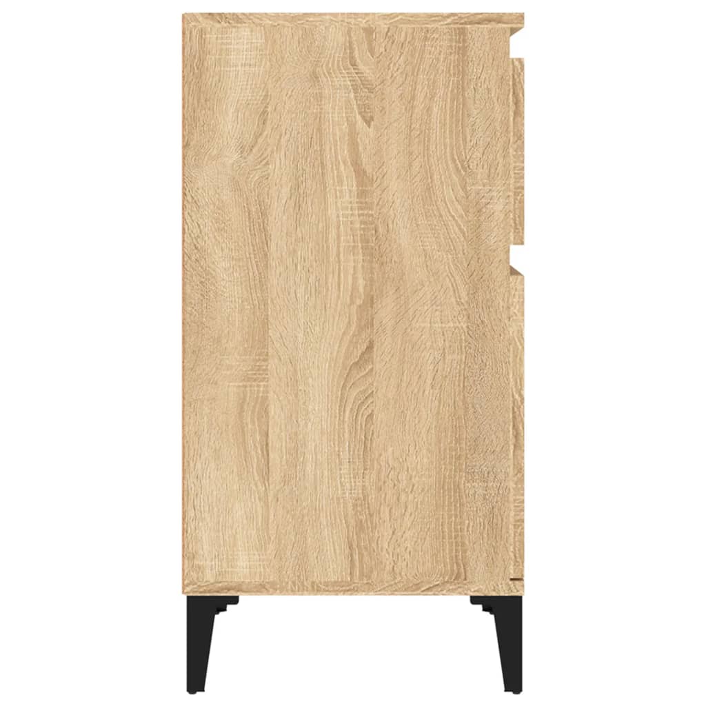 Bedside Cabinet Sonoma Oak 40x35x70 cm