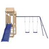 Outdoor Playset Solid Wood Pine