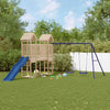 Outdoor Playset Solid Wood Pine