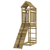 Playhouse with Climbing Wall Impregnated Wood Pine