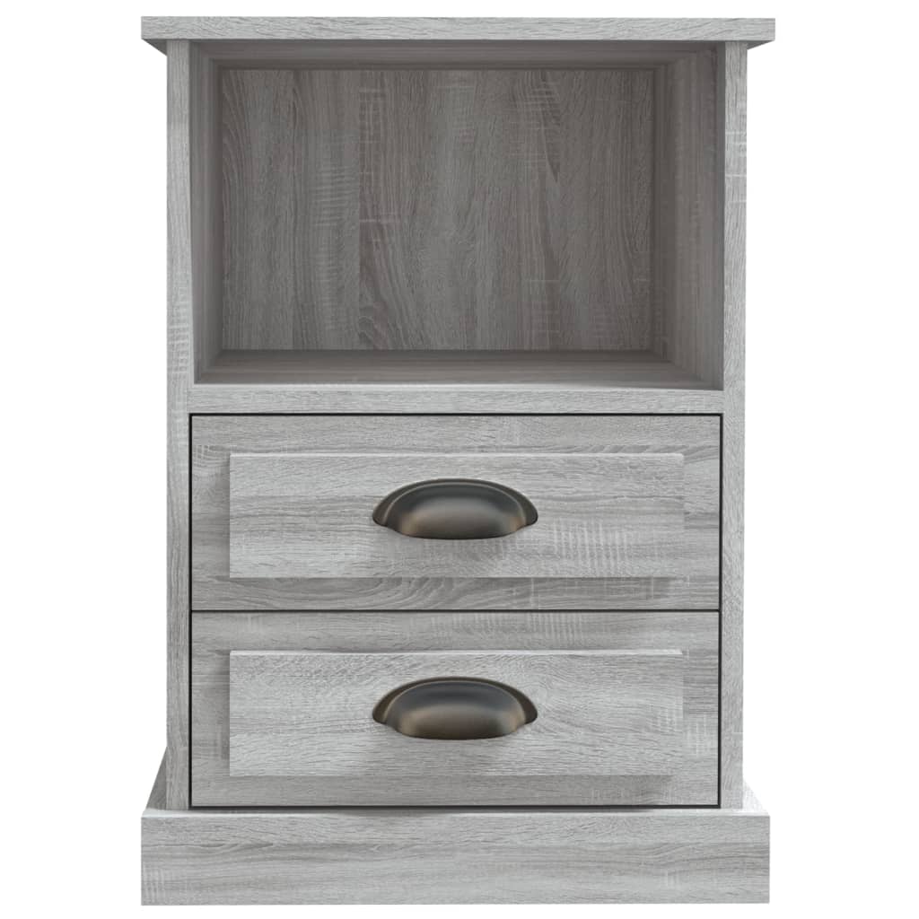 Bedside Cabinet Grey Sonoma 43x36x60 cm