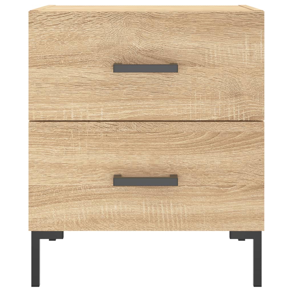 Bedside Cabinet Sonoma Oak 40x35x47.5 cm Engineered Wood