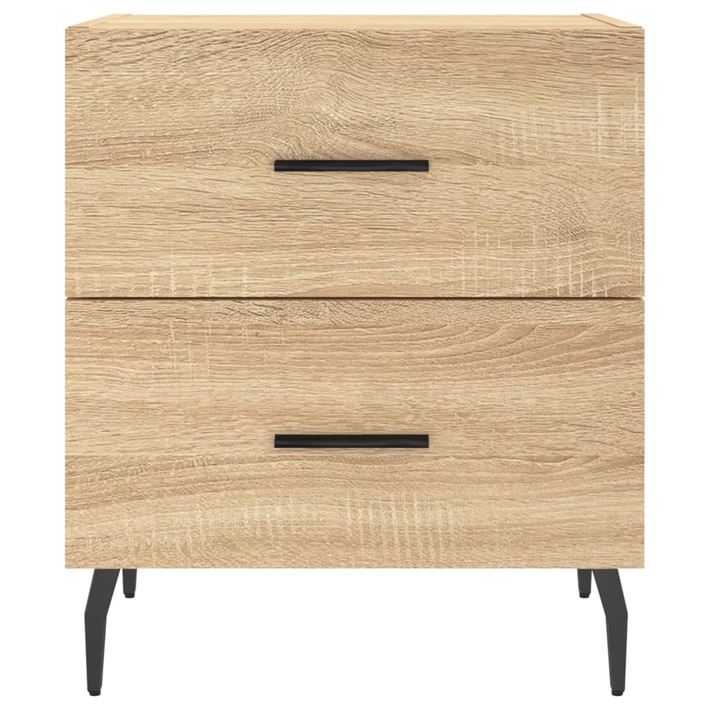 Bedside Cabinet Sonoma Oak 40x35x47.5 cm Engineered Wood