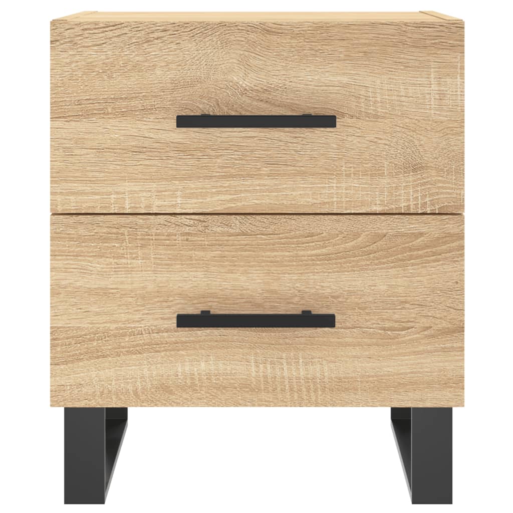 Bedside Cabinet Sonoma Oak 40x35x47.5 cm Engineered Wood