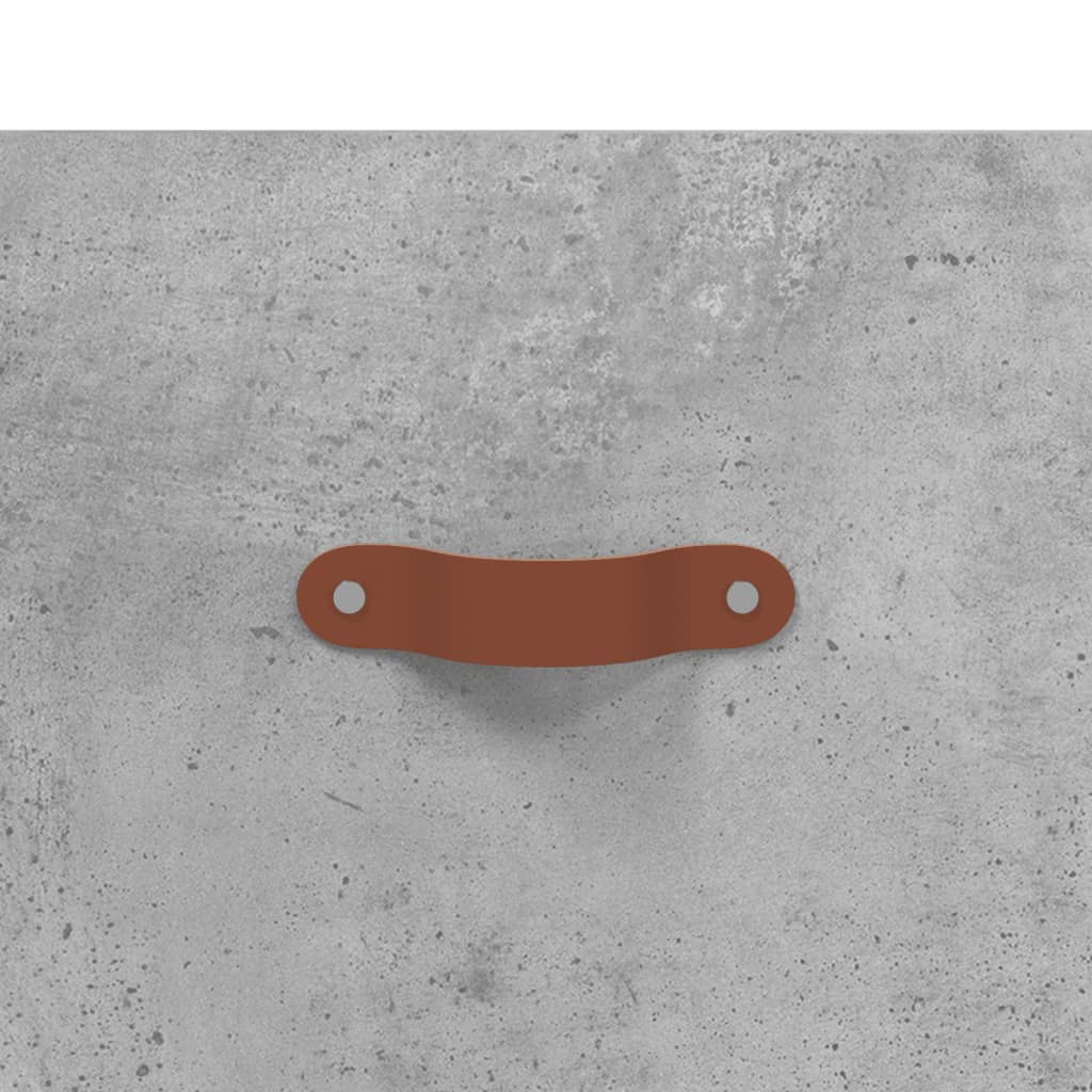 Bedside Cabinets 2 pcs Concrete Grey 40x35x47.5 cm Engineered Wood