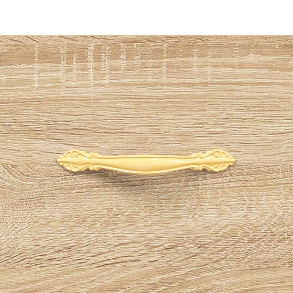 Bedside Cabinet Sonoma Oak 40x40x66 cm Engineered Wood