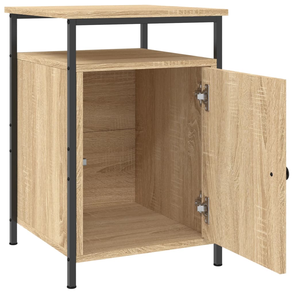 Bedside Cabinet Sonoma Oak 40x42x60 cm Engineered Wood