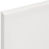 Stretched Canvases 12 pcs White Fabric and Solid Wood Pine