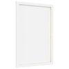 Stretched Canvases 12 pcs White Fabric and Solid Wood Pine