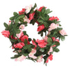 Christmas Flower Garlands 6 pcs Spring Rose 250 cm