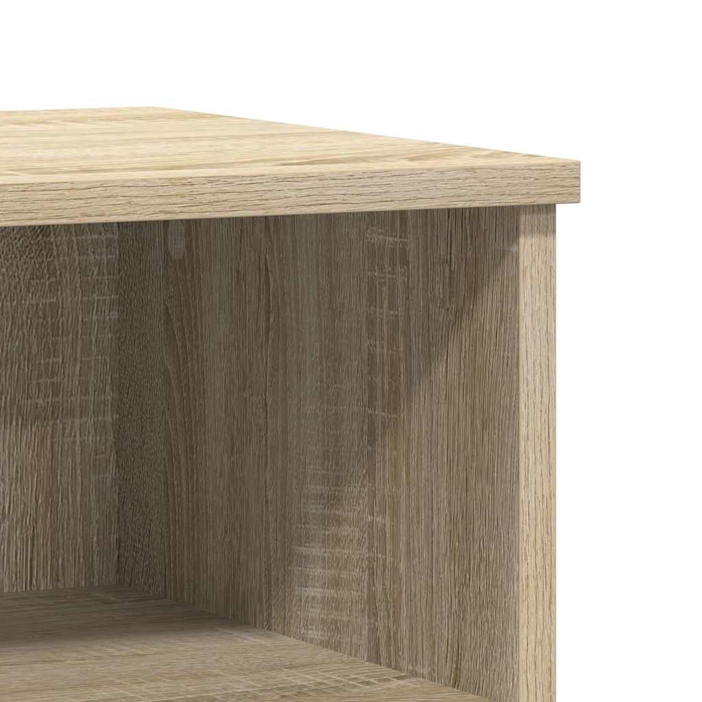 Bedside Cabinet Sonoma Oak 40x35x50 cm Engineered Wood
