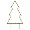 Christmas Light Decoration with Spikes Tree 115 LEDs 90 cm