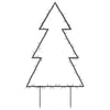 Christmas Light Decoration with Spikes Tree 80 LEDs 60 cm