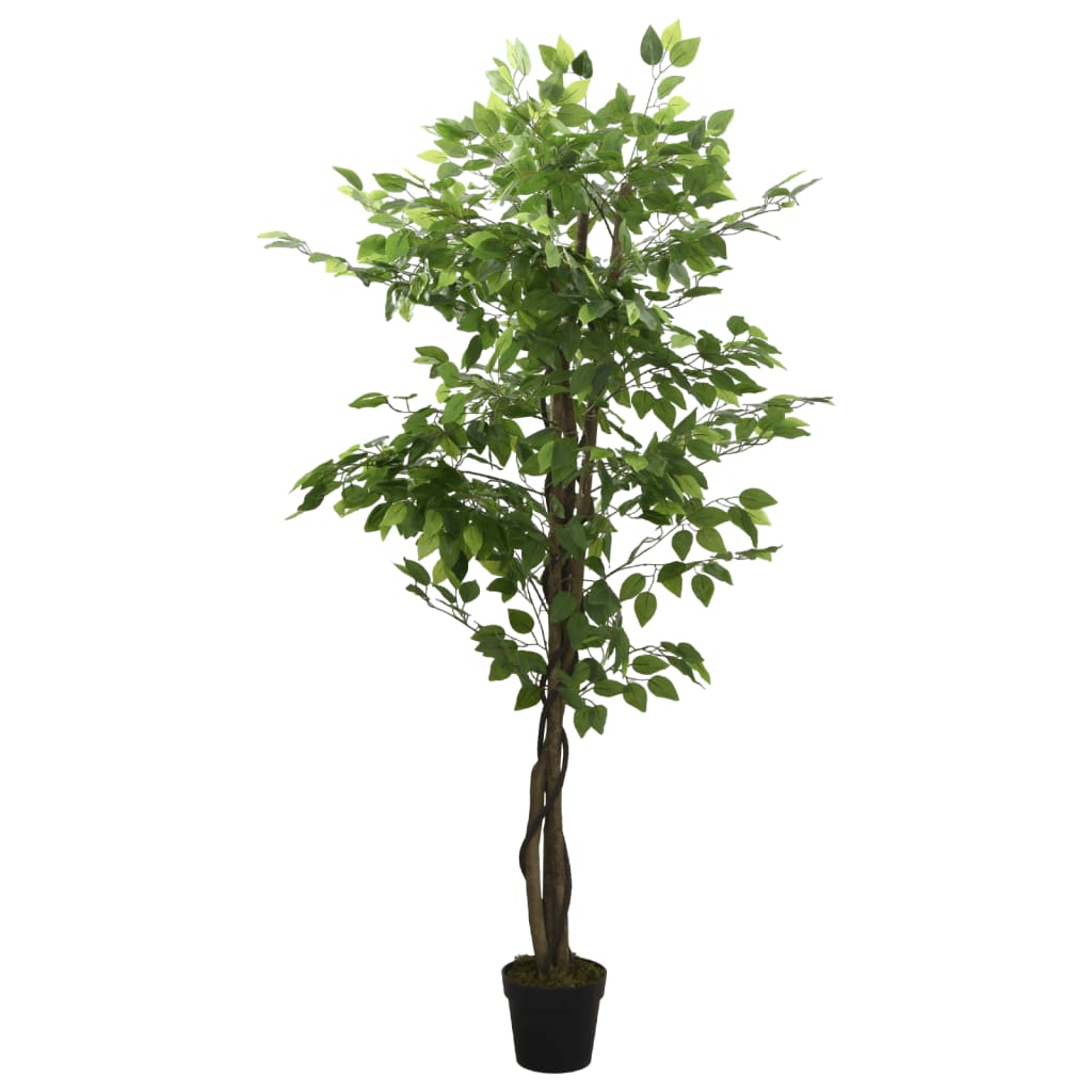 Artificial Ficus Tree 378 Leaves 80 cm Green