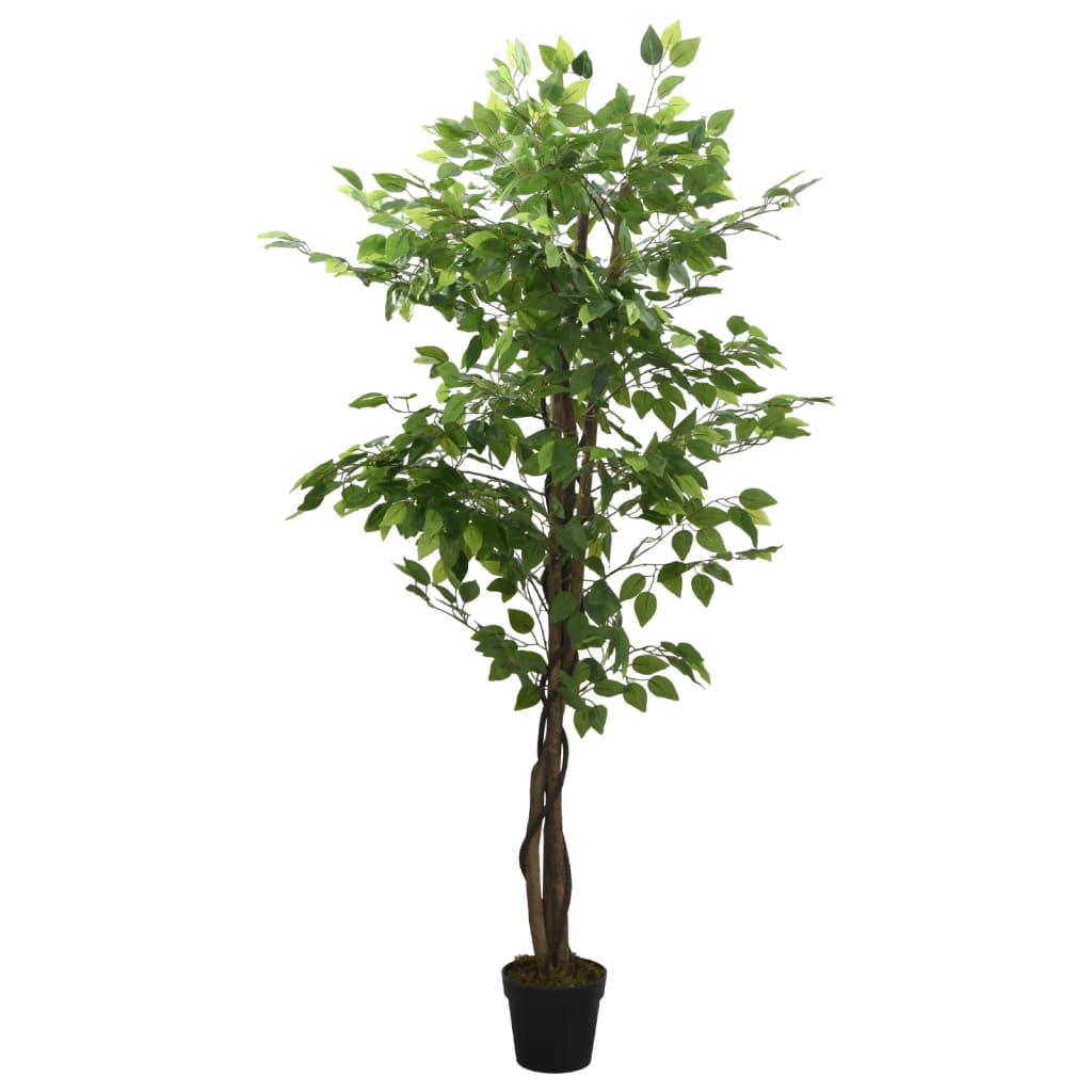 Artificial Ficus Tree 756 Leaves 150 cm Green