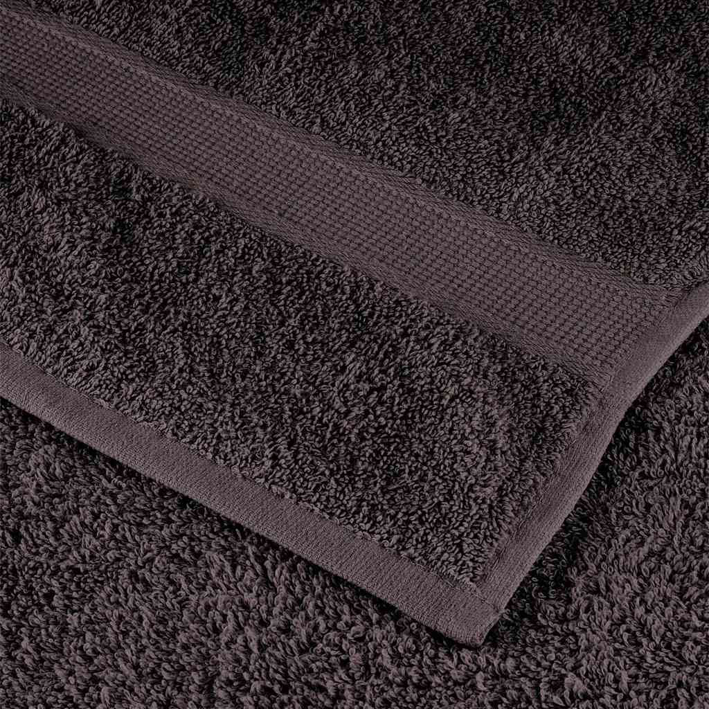 12 Piece Towel Set "FROGN" Anthracite 100% Cotton