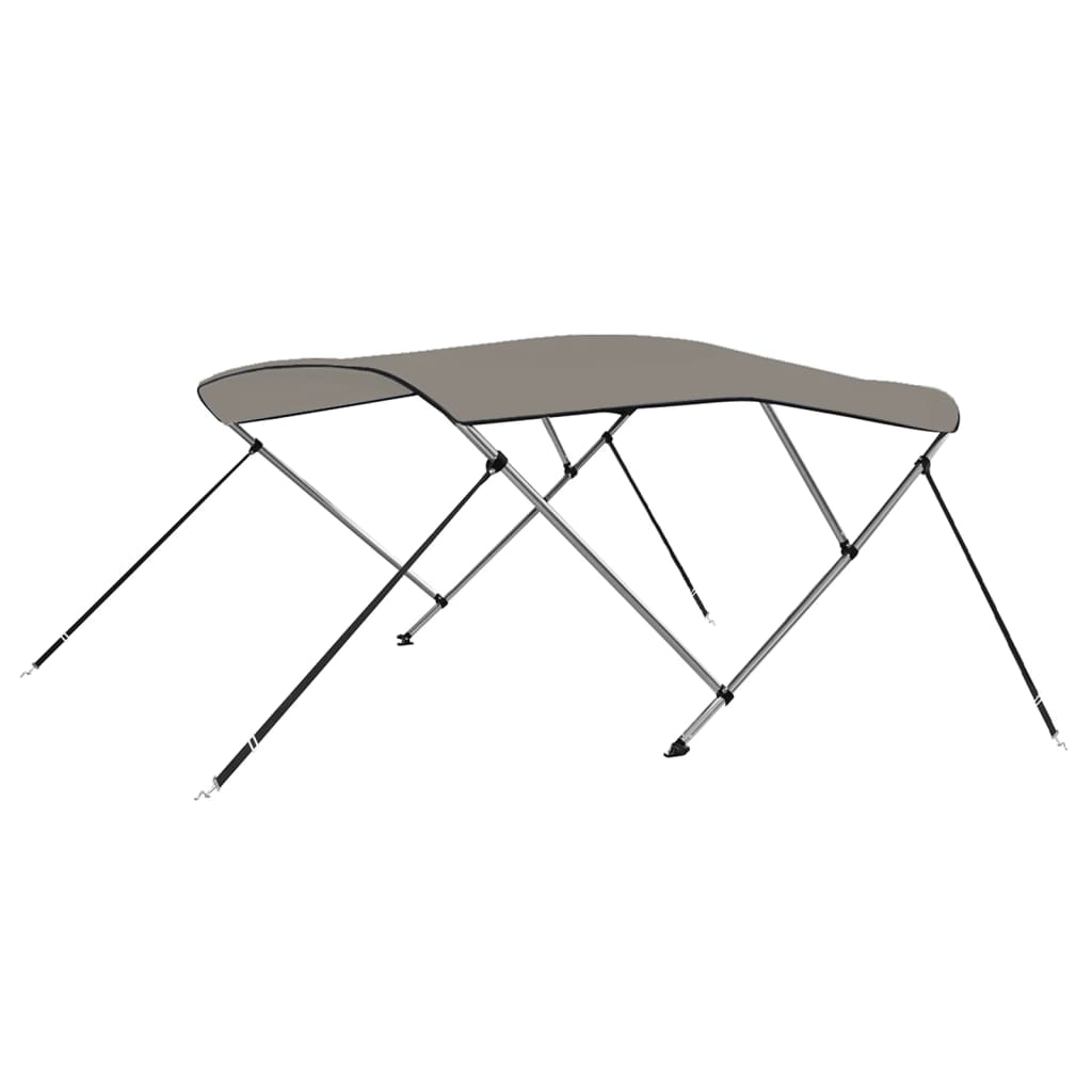 3-bow Bimini Top Grey 183x196x137 cm