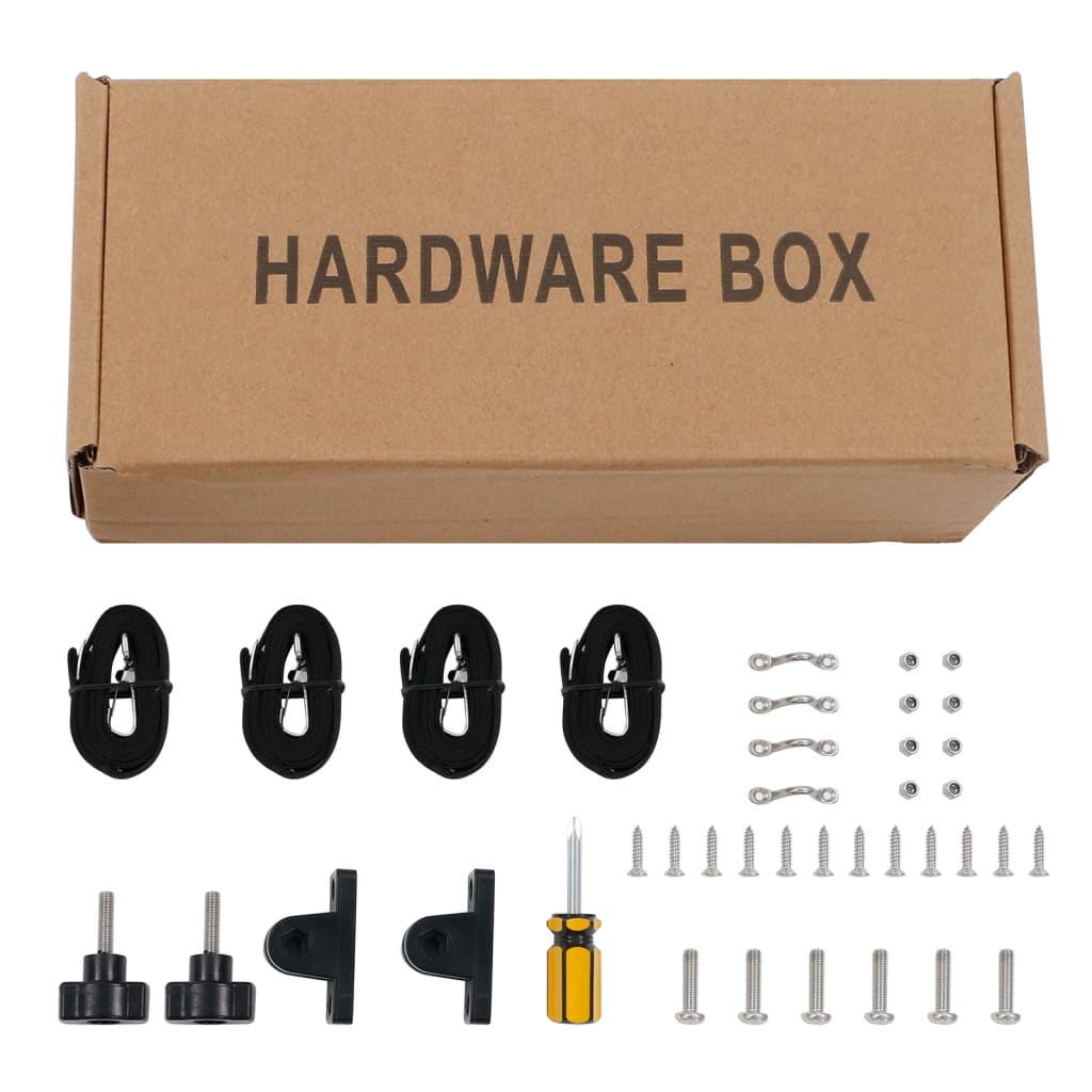 3-bow Bimini Top Grey 183x196x137 cm