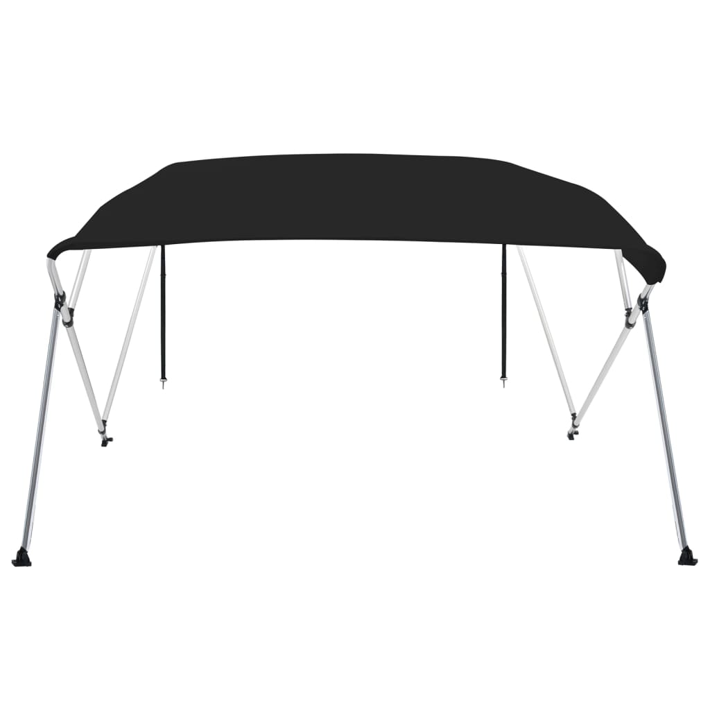 4-bow Bimini Top Black 243x244x137 cm
