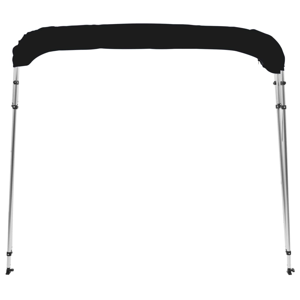 4-bow Bimini Top Black 243x244x137 cm