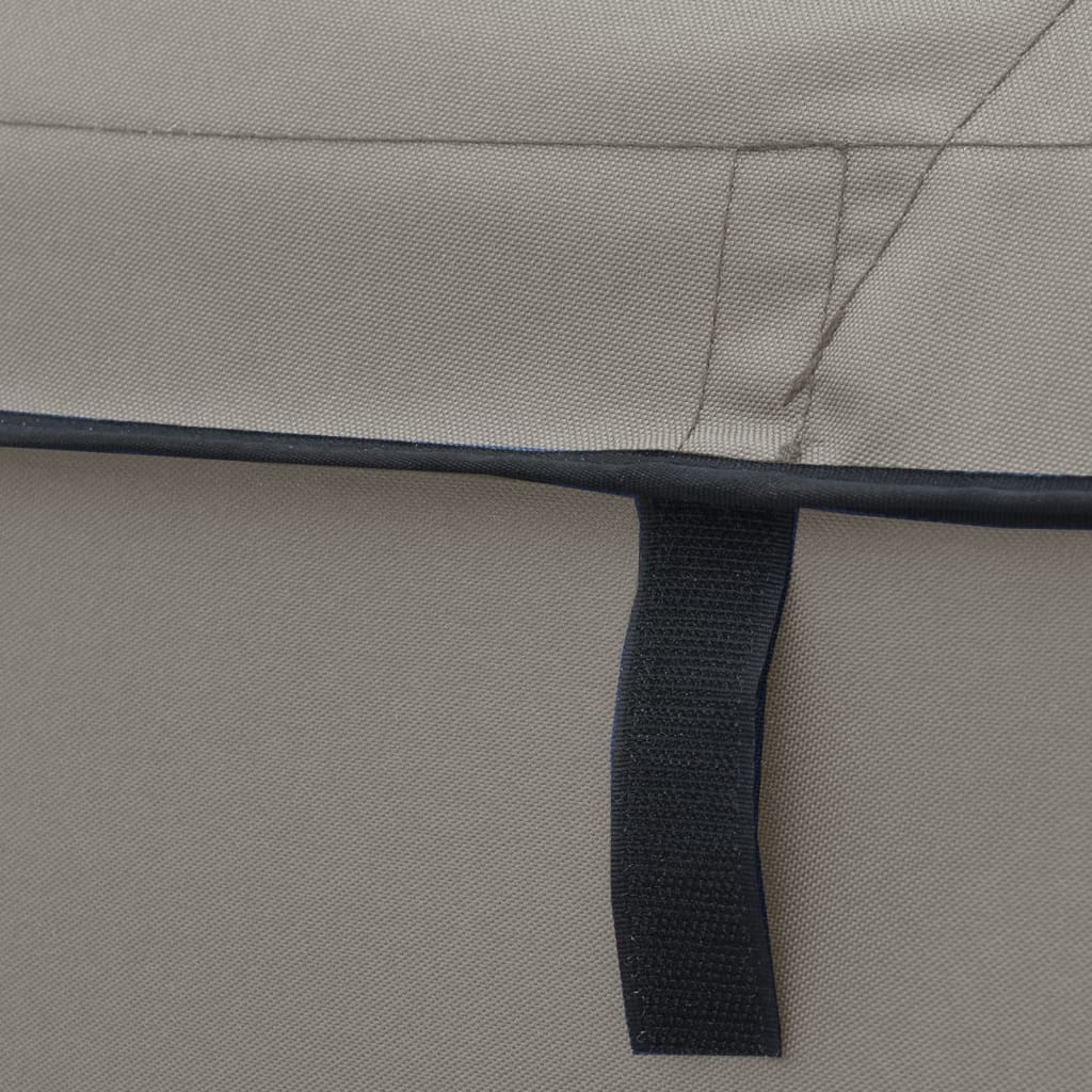 3-bow Bimini Top with Sidewalls 183x(137-152)x137 cm