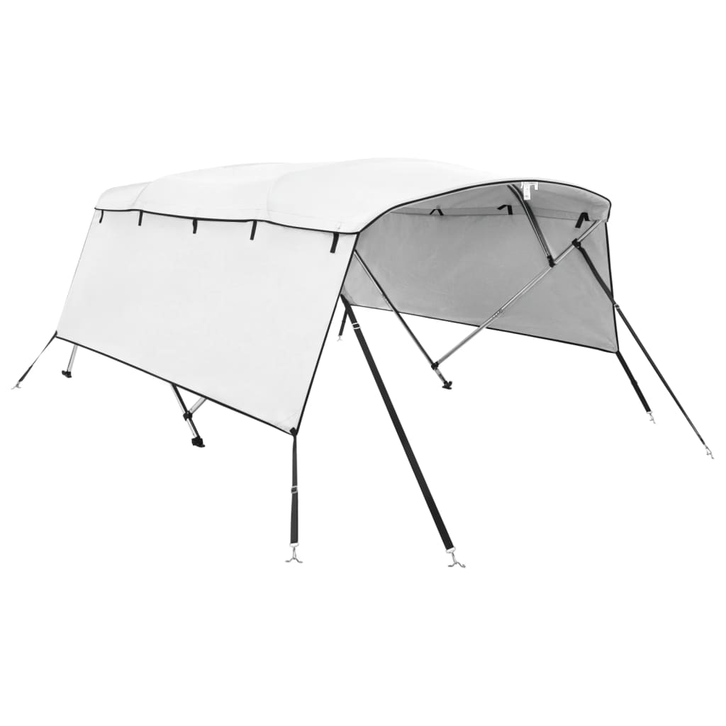 4-bow Bimini Top with Sidewalls 243x(170-182)x137 cm