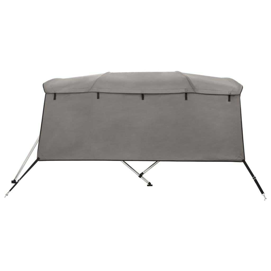 4-bow Bimini Top with Sidewalls 243x(185-198)x137 cm