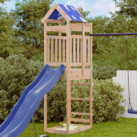 Play Tower 85x52.5x239 cm Solid Wood Pine