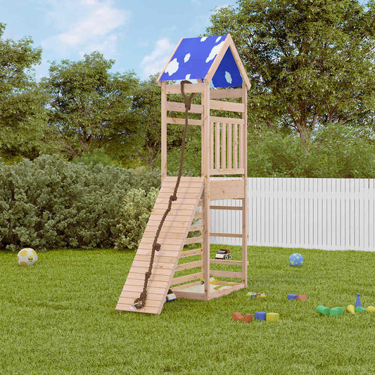 Outdoor Playset Solid Wood Pine