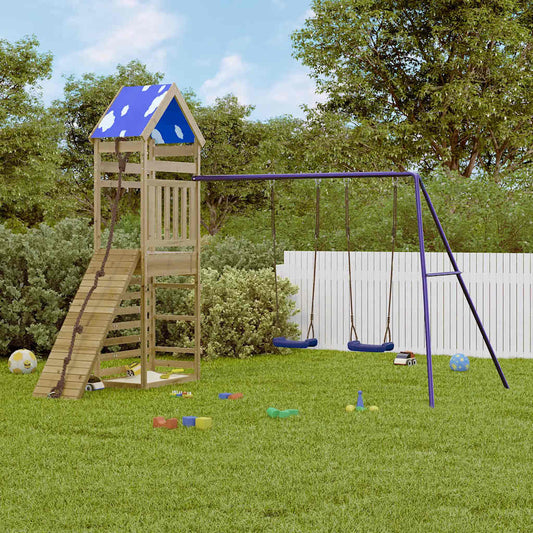 Outdoor Playset Impregnated Wood Pine