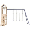 Outdoor Playset Solid Wood Pine