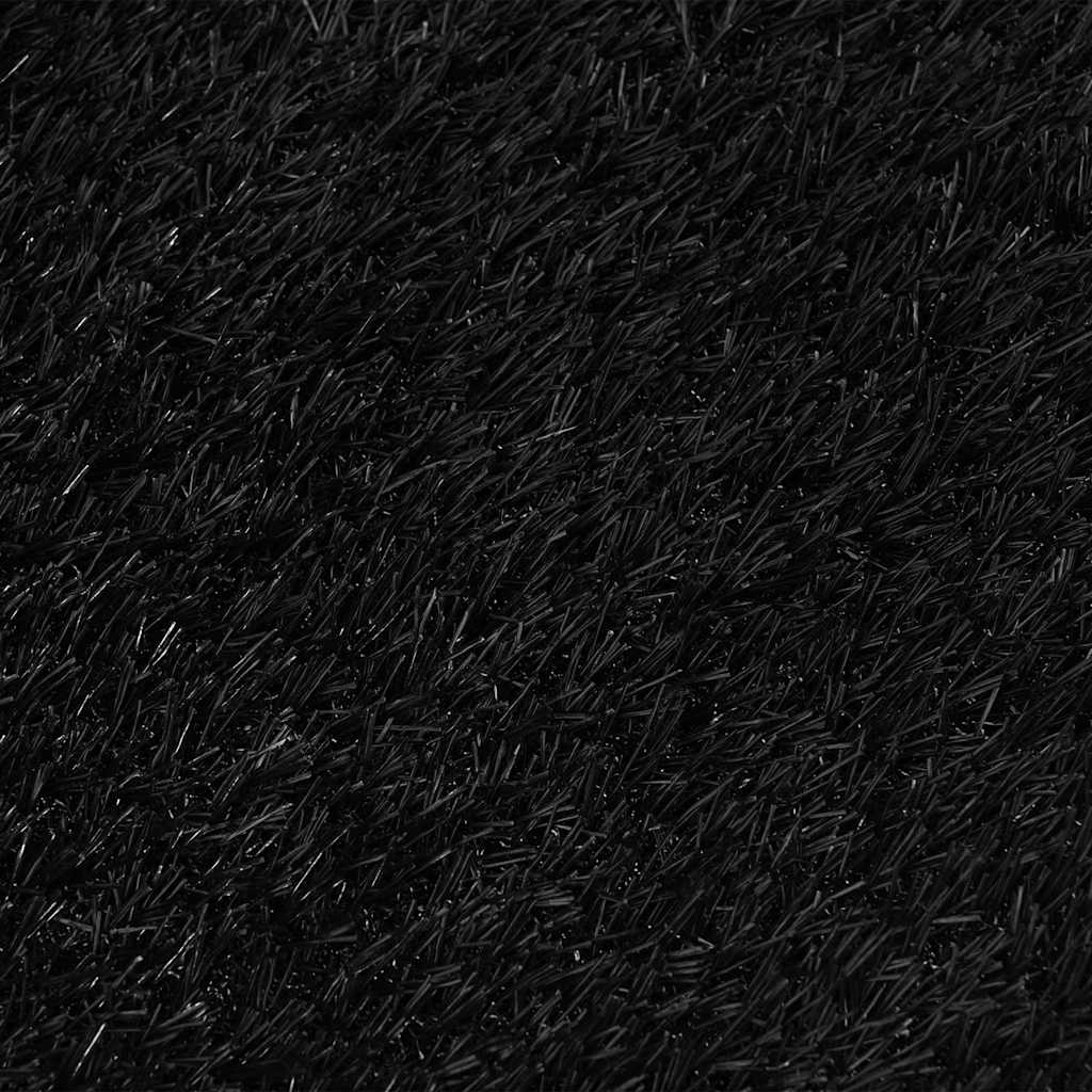 Artificial Grass Black 2 x 1 m Polypropylene