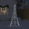 LED Christmas Tree 363 LEDs Cold White 182 cm