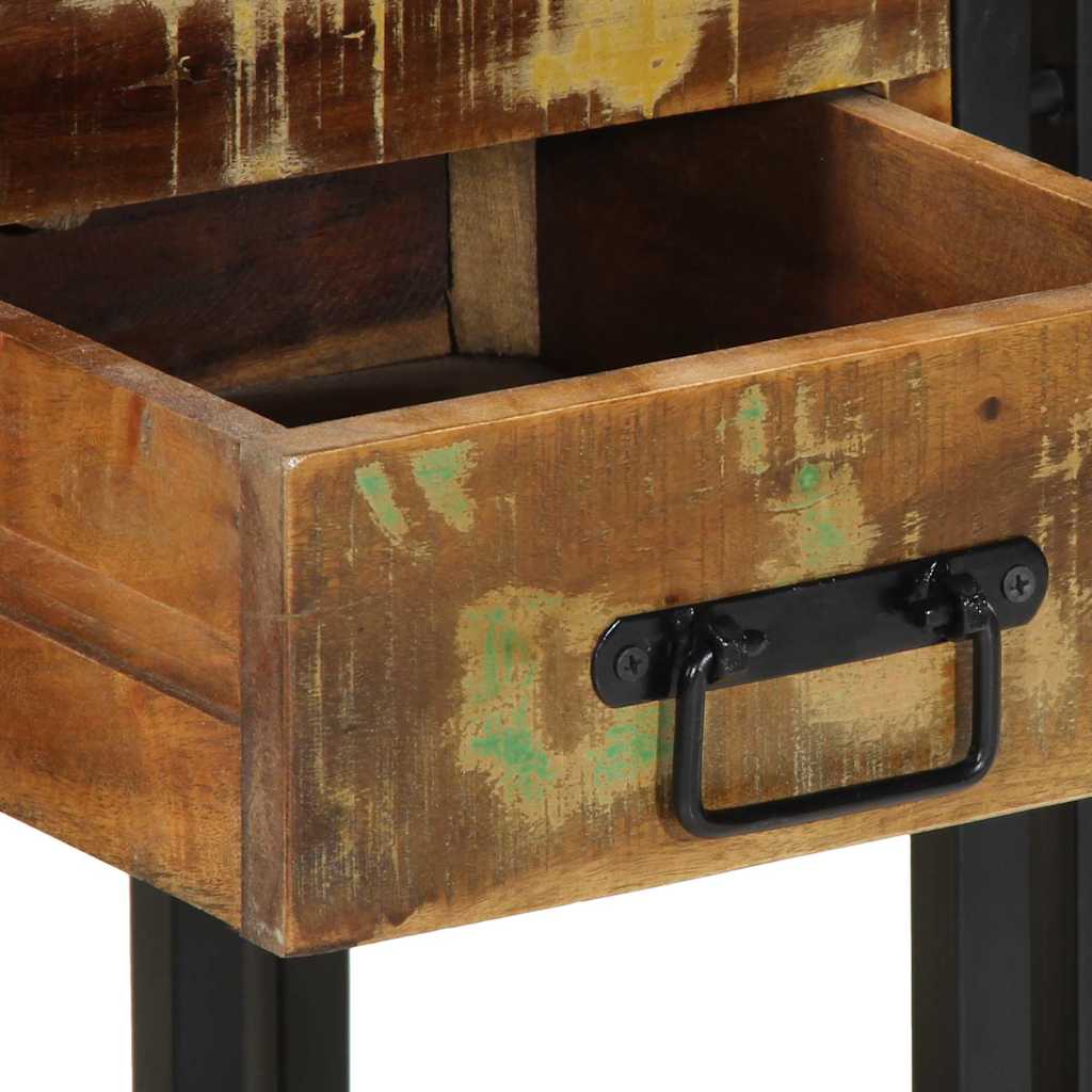 Bedside Cabinet with Drawer Multicolour 40 x 35 x 50 cm