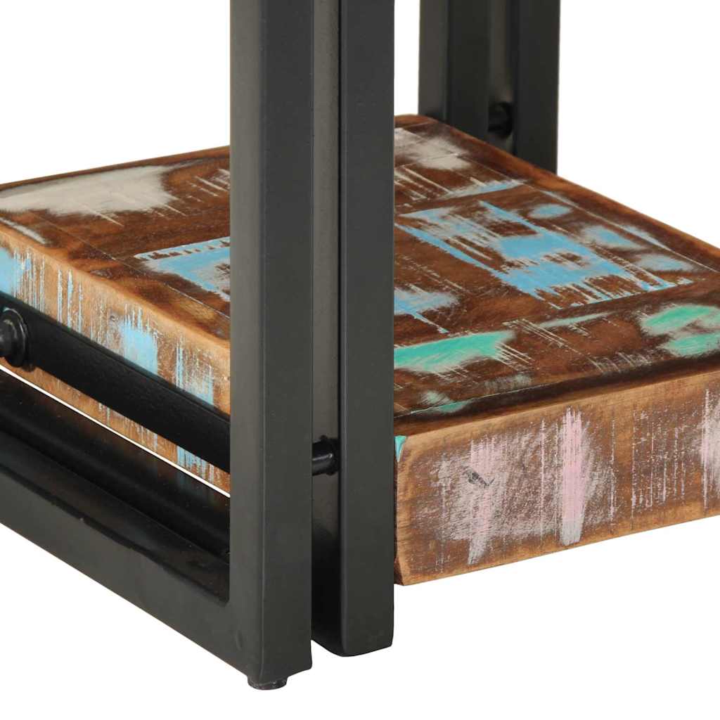 Bedside Cabinet with Drawer Multicolour 30 x 30 x 40 cm