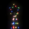 LED Christmas Tree 339 LEDs Colorful 187 cm