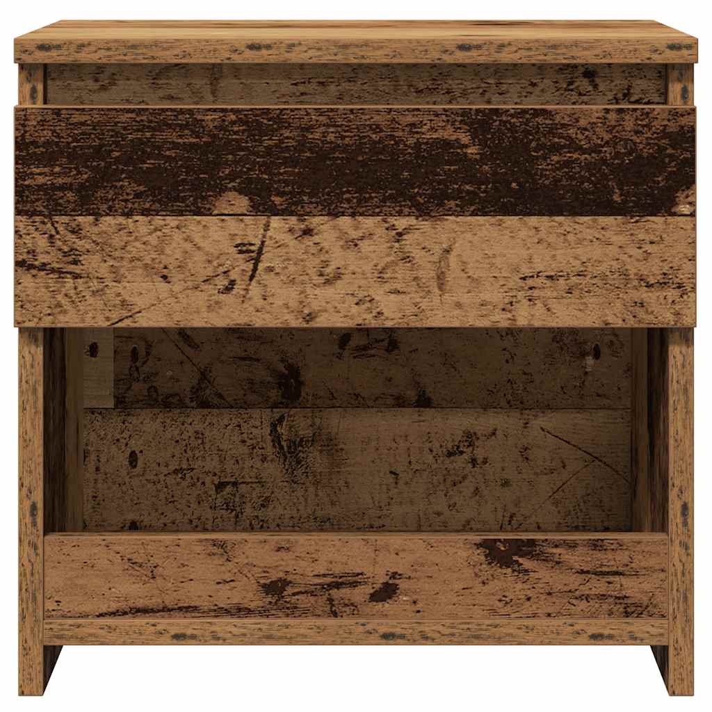 Bedside Cabinet Old Wood 40x30x39 cm Engineered Wood