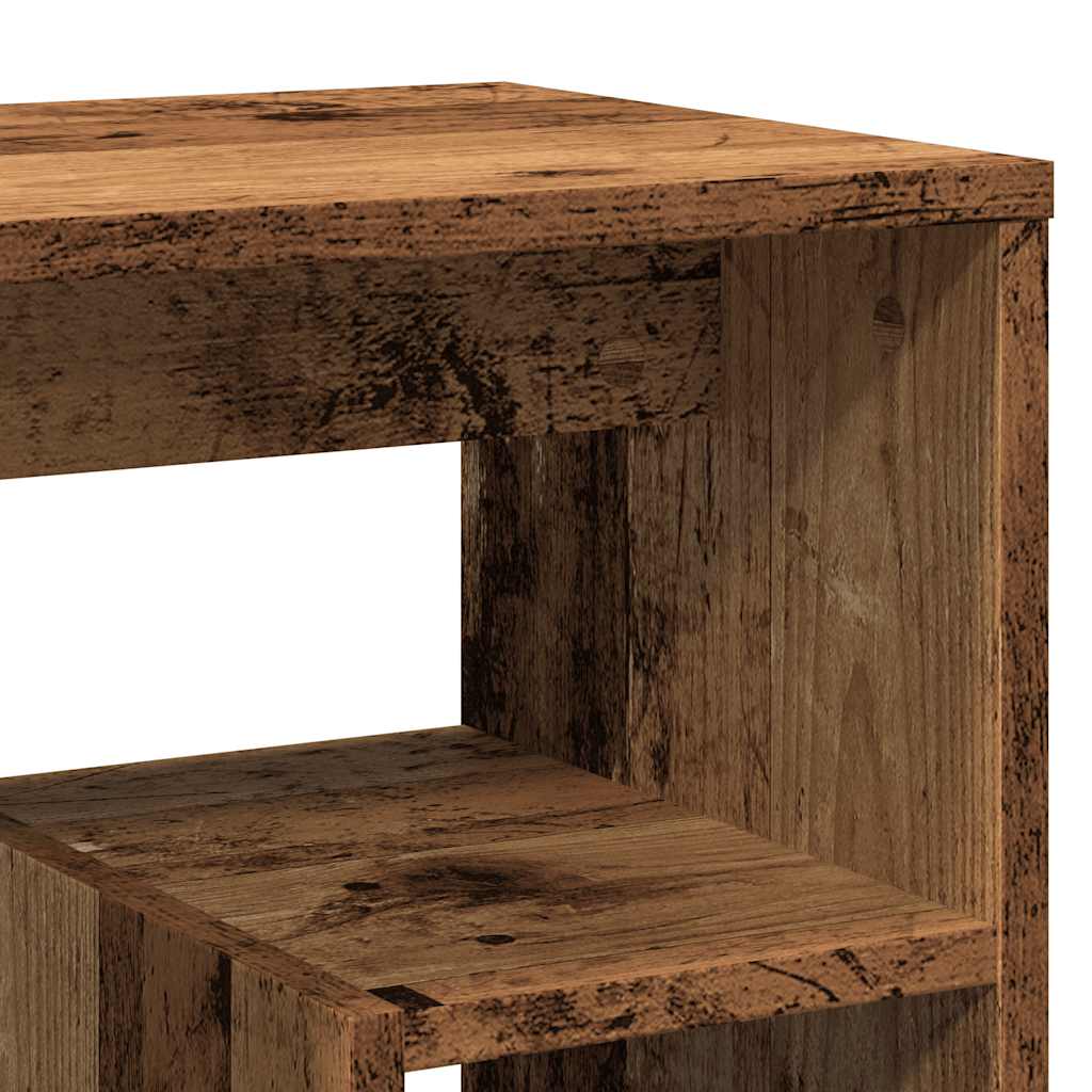 Bedside Cabinet Old Wood 40x30x40 cm Engineered Wood