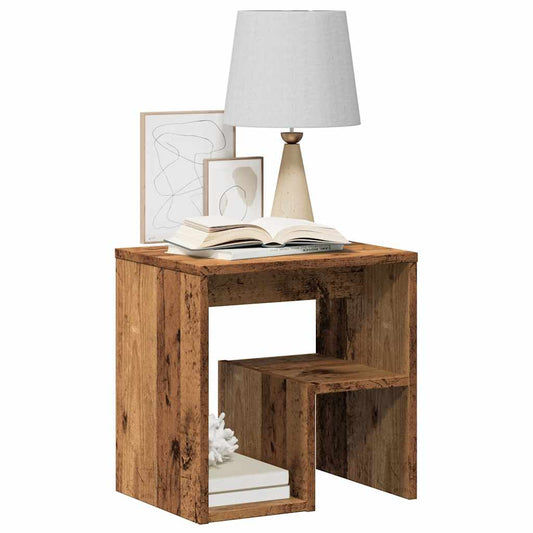 Bedside Cabinet Old Wood 40x30x40 cm Engineered Wood