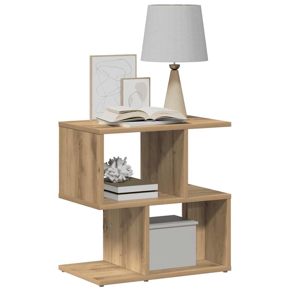 Bedside Cabinets 2 pcs Artisan Oak 50x30x51.5 cm Engineered Wood