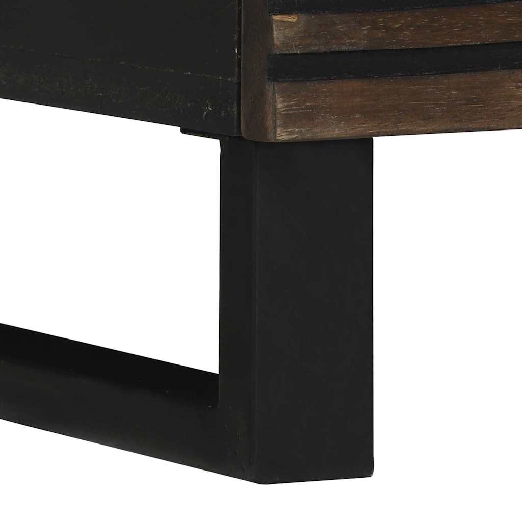 Bedside Cabinet Walnut 40 x 33 x 46 cm Solid Acacia wood