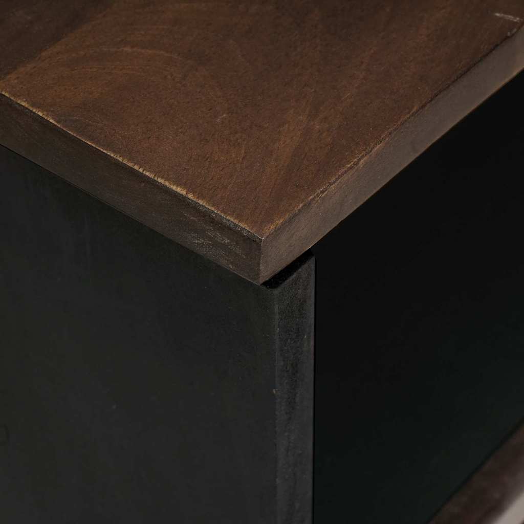 Bedside Cabinet Walnut 50 x 33 x 62 cm Solid Acacia wood
