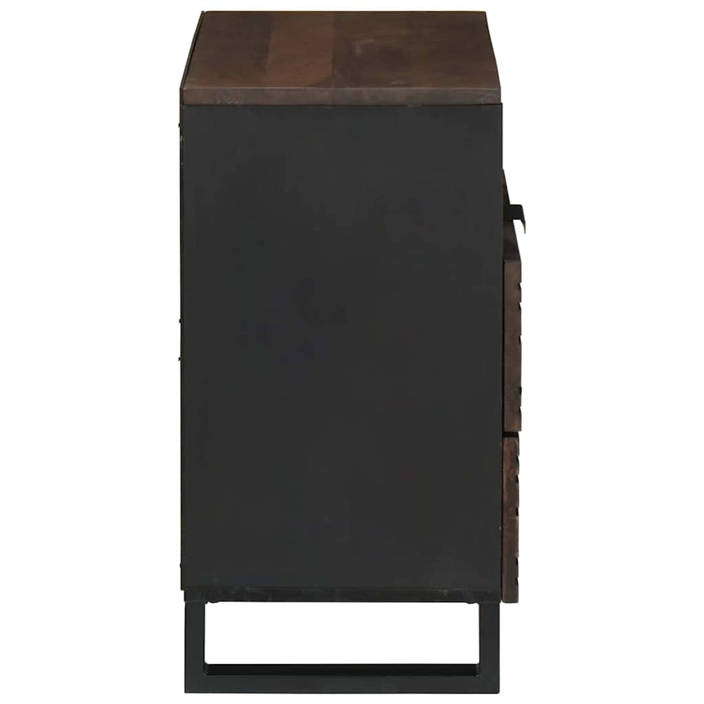 Bedside Cabinet Walnut 50 x 33 x 62 cm Solid Acacia wood