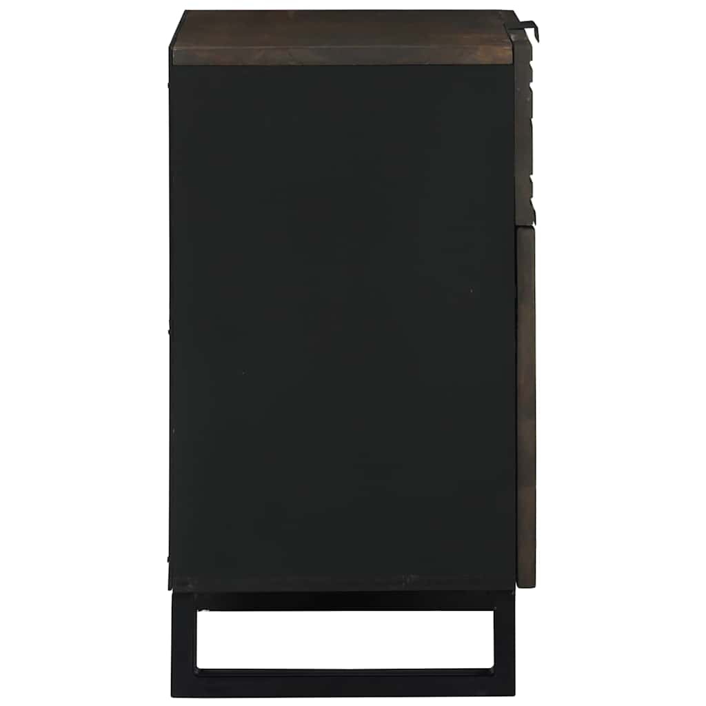 Bedside Cabinet Walnut 50 x 33 x 60 cm Solid Acacia wood