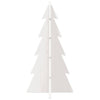 Wooden Christmas Tree for Decoration White 59.5 cm Solid Wood Pine