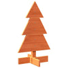 Wooden Christmas Tree for Decoration Wax Brown 60 cm Solid Wood Pine