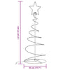 LED Christmas Tree 80 LEDs Warm White 120 cm